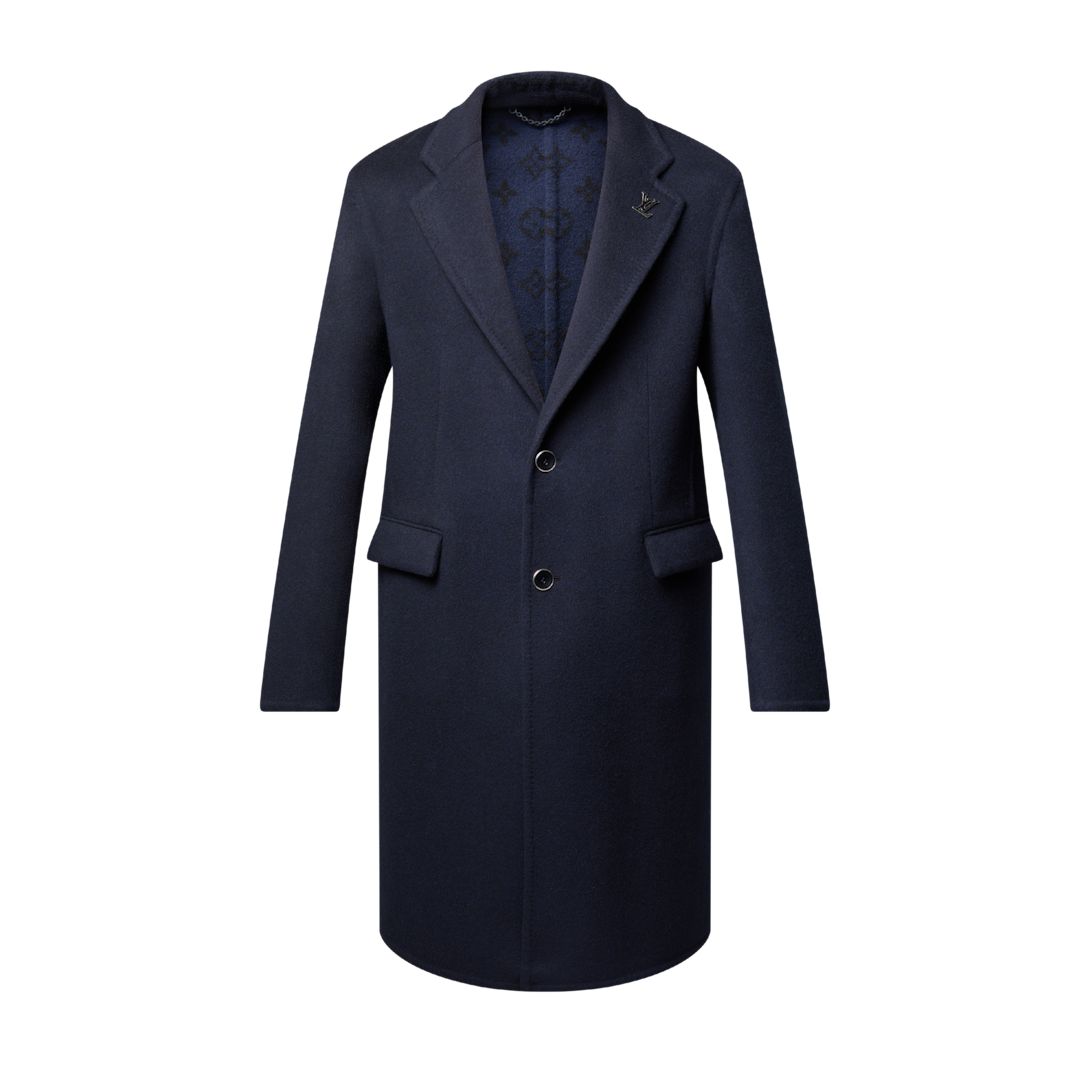 マ*ブ様 お値下げLOUIS VUITTONカシミヤ100%ロングコートダークブ Cashmere Double Face Coat - For Men 1AIHY9 | LOUIS VUITTON